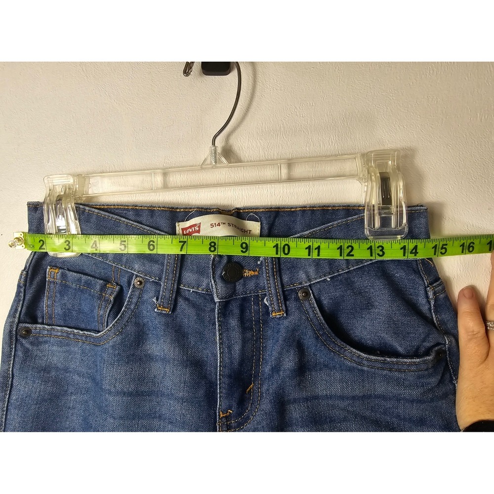 Levi's 514 Straight Jeans Women's 12 Reg (W26 L27) Medium Wash - Picture 9 of 9